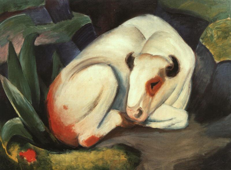 Franz Marc The Bull Germany oil painting art